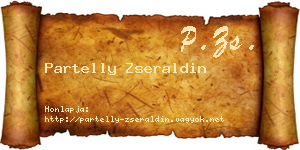Partelly Zseraldin névjegykártya